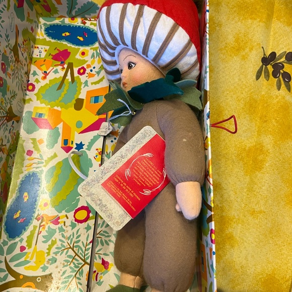 Lenci Funghetto Italian Toadstool, Mushroom Doll NIB, NWT;  #367/499 - Picture 11 of 14